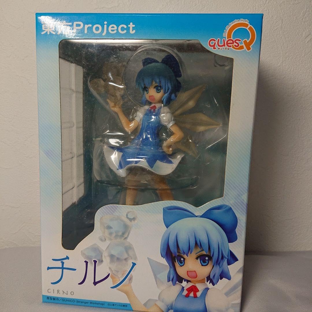 東方Project 氷の小さな妖精 チルノ（ノンスケールPVC製）